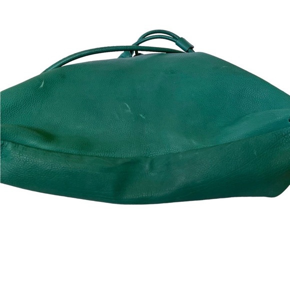 Burberry Nappa Leather Bottle Green Little Duffle Men's Drawstring Backpack Bag - Picture 12 of 16